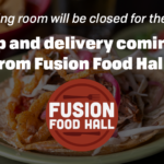 Our dining room will be closed for the winter. Pick-up and delivery coming soon from fusion food hall